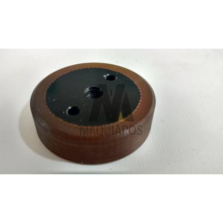 POLEA DE CAUCHO MOVIMIENTO AFILADOR CORTADORA 8 PULGADAS